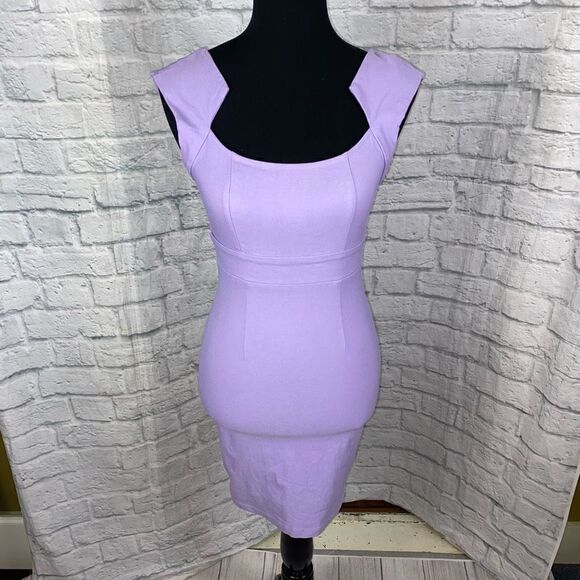 Solemio Dresses & Skirts - Solemio scoopneck bodycon sleeveless dress purple small women